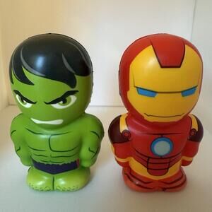 Marvel Avengers Ja-Ru IRON MAN Smash Foamie 5 Inch Hulk